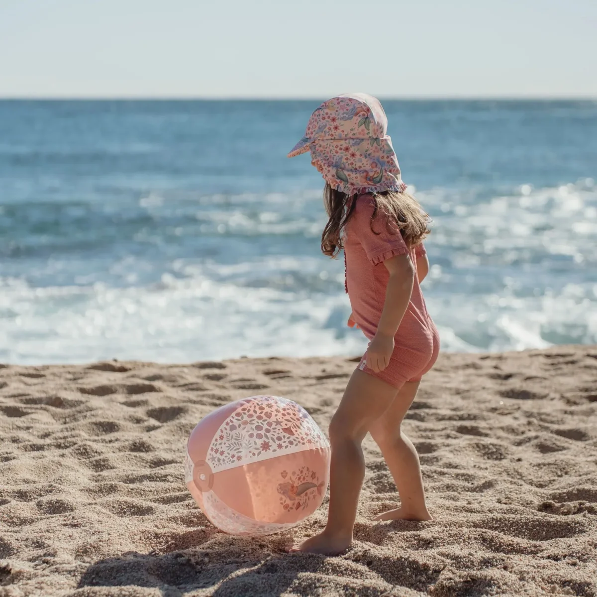 Pelota de Playa Rosa Dreamy Mermaid - Imagen 3