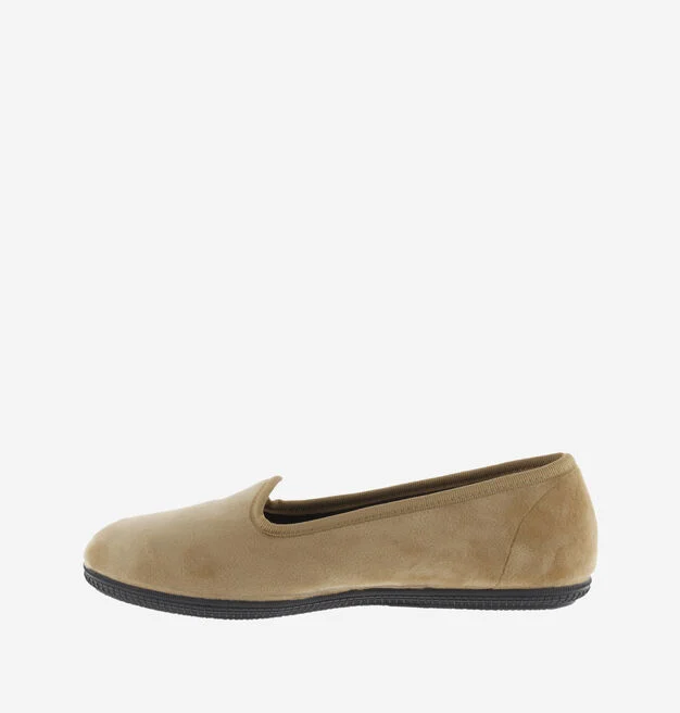 Oda Slipper Terciopelo Miel - Imagen 4