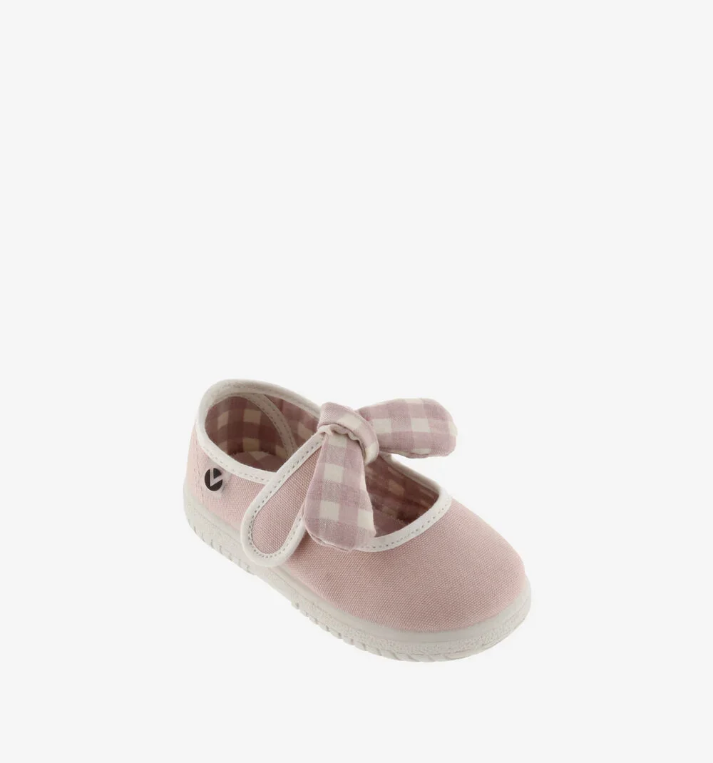 Zapatillas Ojalá Pañuelo Vichy Rosa - Imagen 5