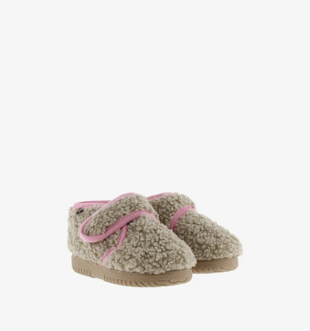 Zapatilla casa Borreguito Rosa