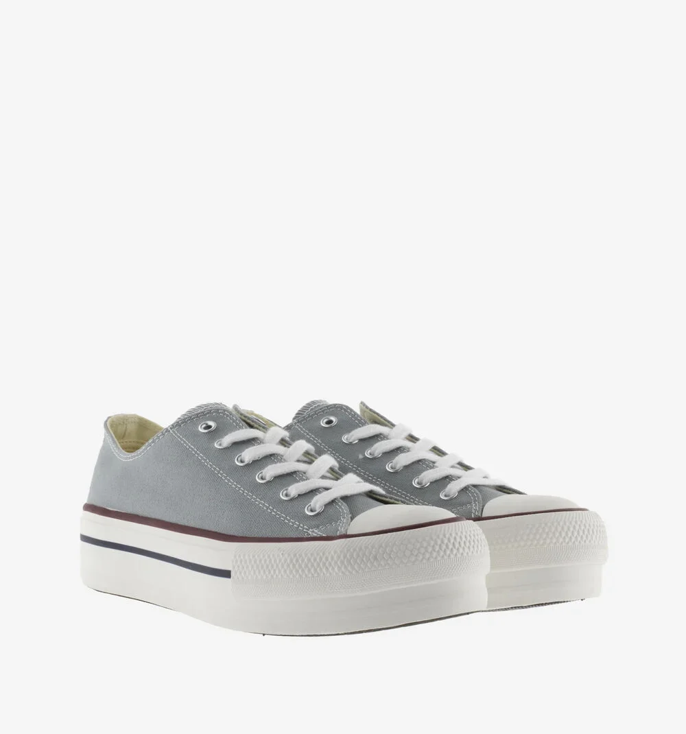 Zapatillas Tribu Doble Lona Atlántico