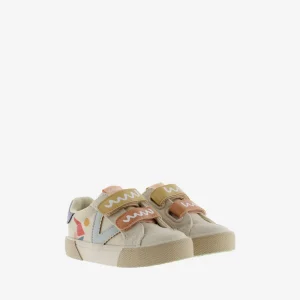 Zapatillas tribu tiras Print Multicolor Crudo