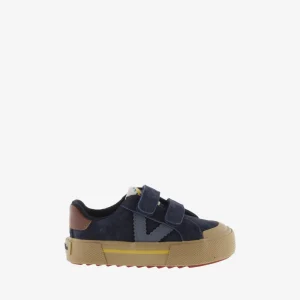 Zapatillas Tribu Tiras Serraje Marino