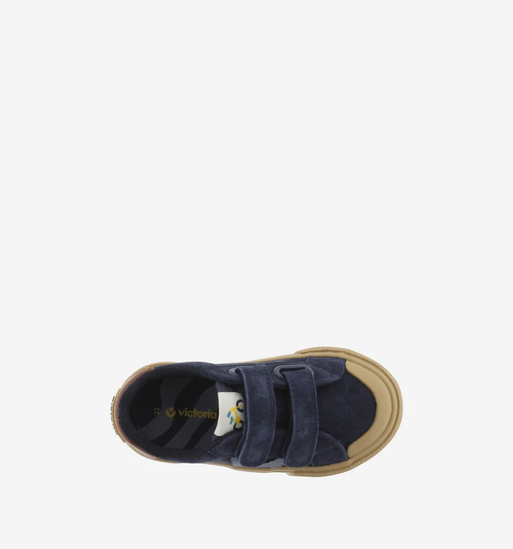 Zapatillas Tribu Tiras Serraje Marino - Imagen 5