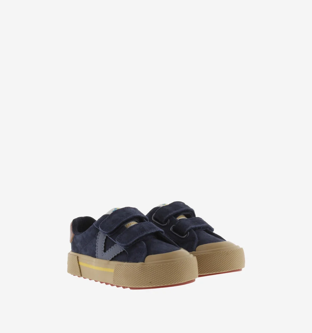 Zapatillas Tribu Tiras Serraje Marino - Imagen 6