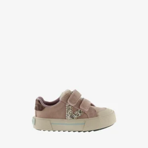 Zapatillas Tribu Tiras Glitter Nude
