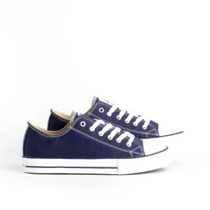 Zapatillas Tribu Basket Lona Azul Marino