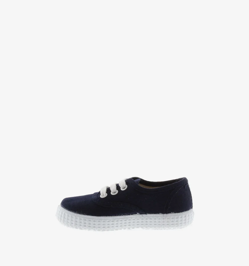 Zapatillas Lona Azul Marino - Imagen 4