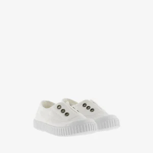Zapatillas lona blancas