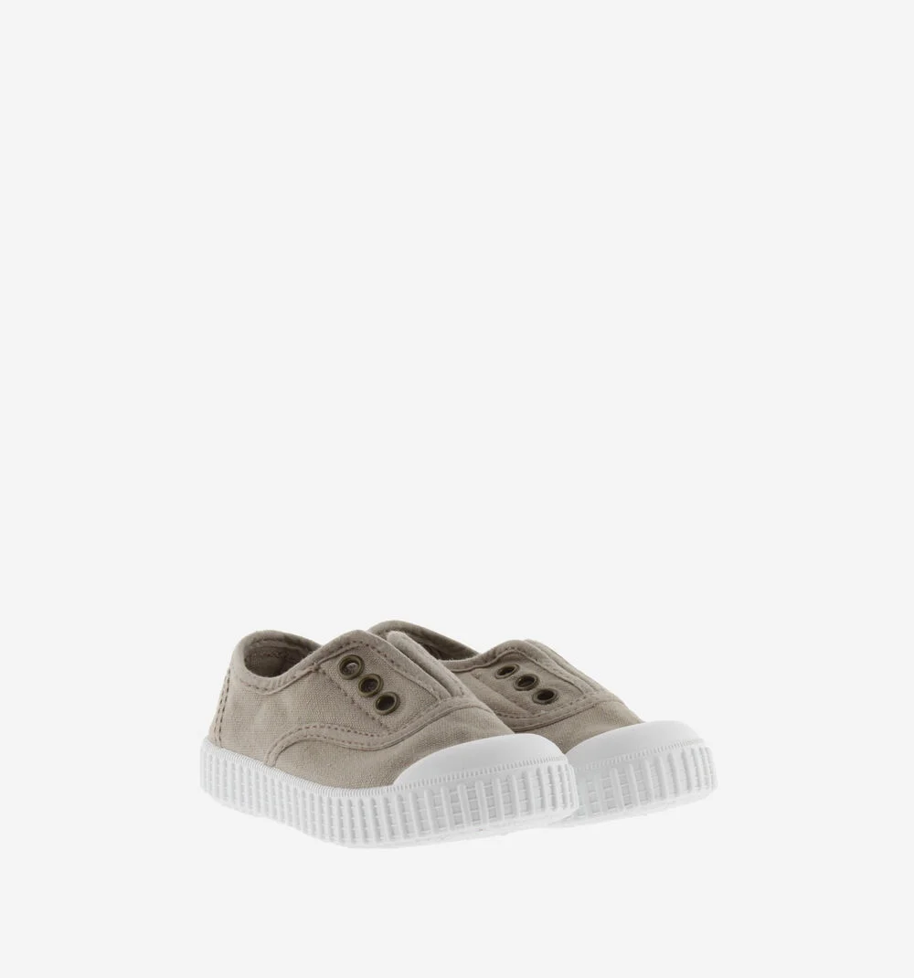 Zapatillas Lona Beige - Imagen 2
