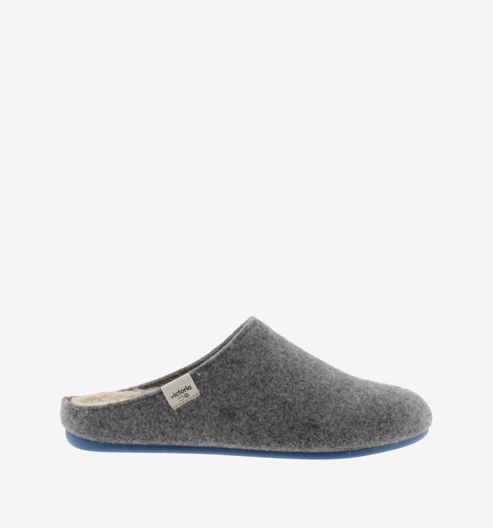 Zapatillas Fieltro Gris - Imagen 3