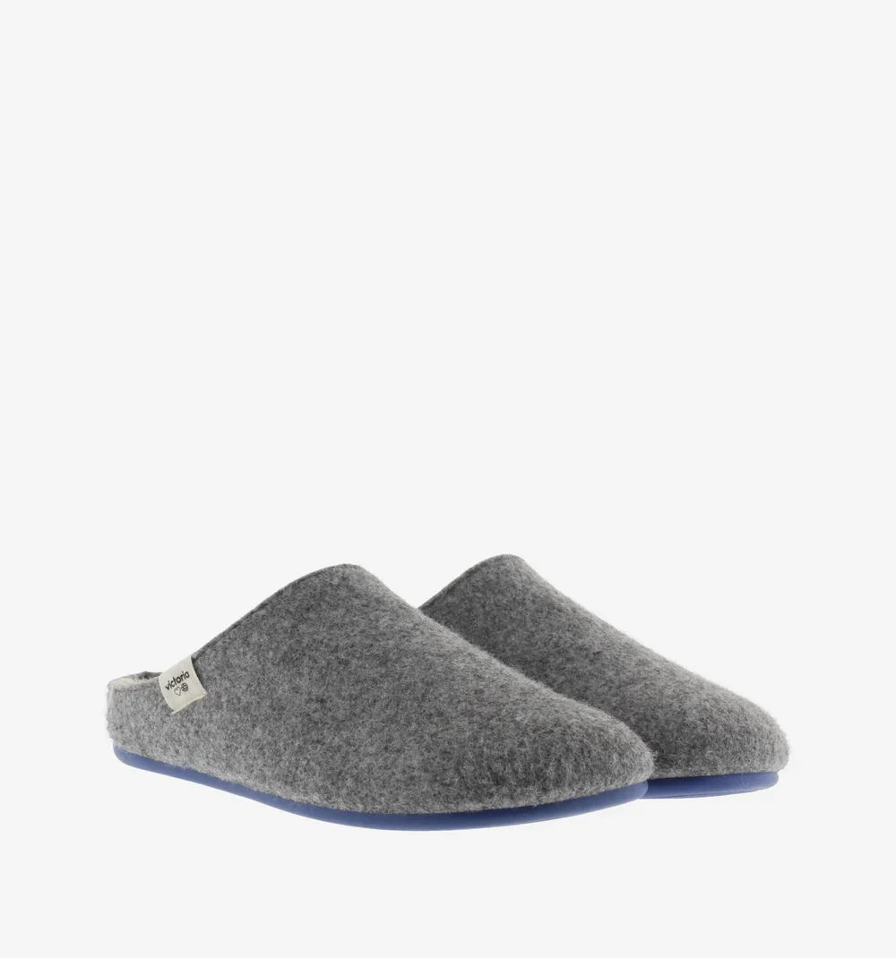 Zapatillas Fieltro Gris - Imagen 2