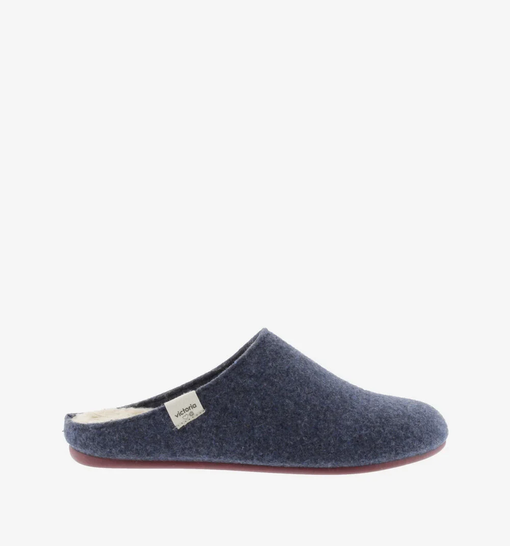 Zapatillas Fieltro Azul - Imagen 3
