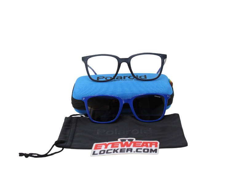 Polaroid PDL 6136/CS Con clip Azul Polarizadas - Imagen 7