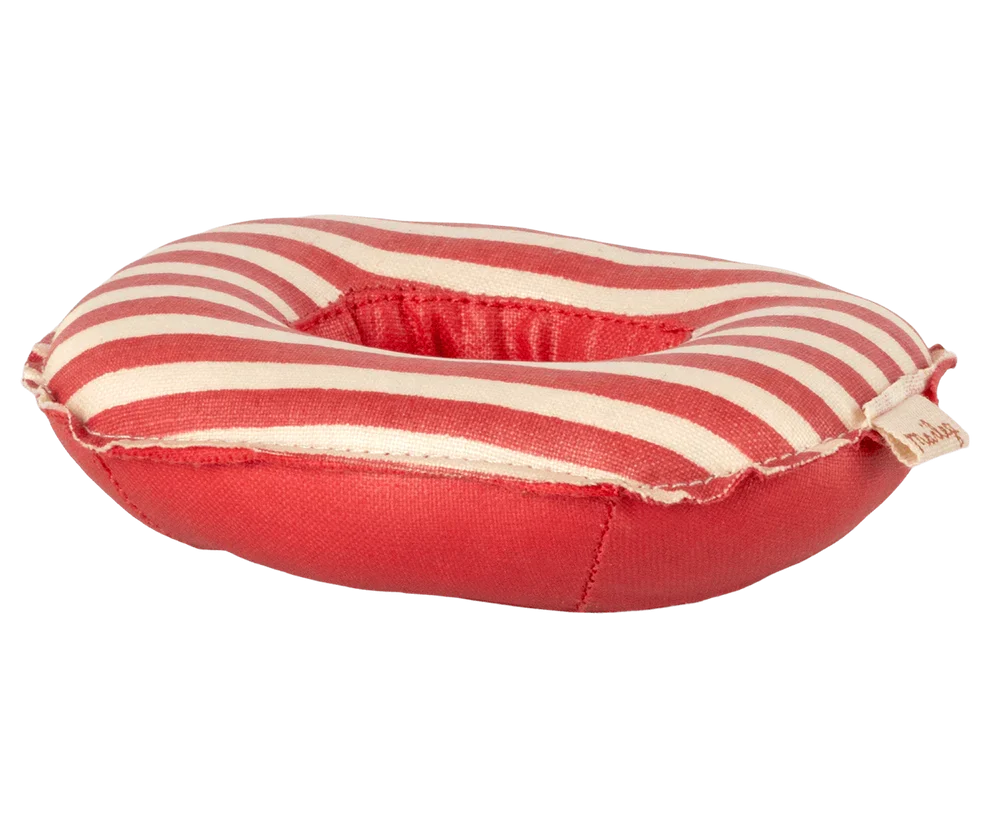 Barquita de goma, Ratón pequeño - Rayas rojas - Imagen 4