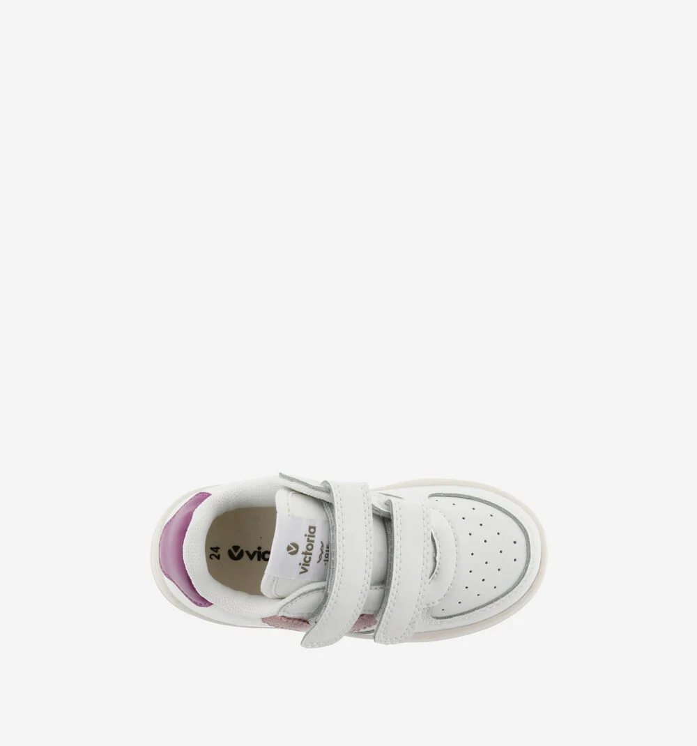 Zapatillas Tiras Contraste Rosa - Imagen 5