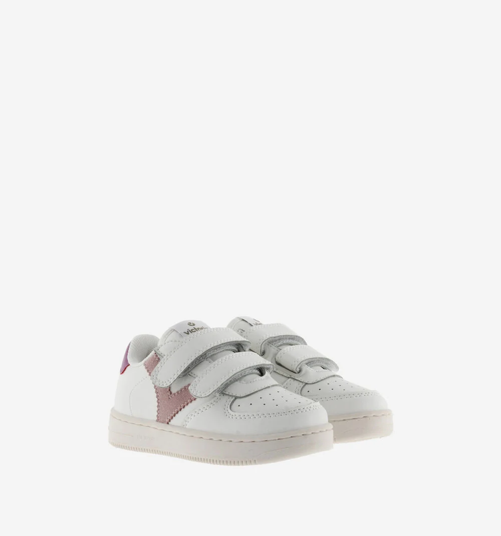 Zapatillas Tiras Contraste Rosa - Imagen 6