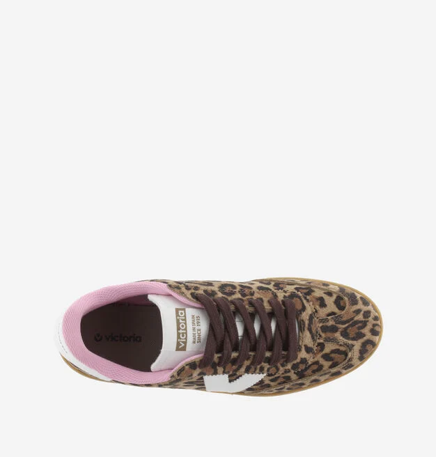 Zapatillas Berlín Serraje Leopardo & Contraste - Imagen 3
