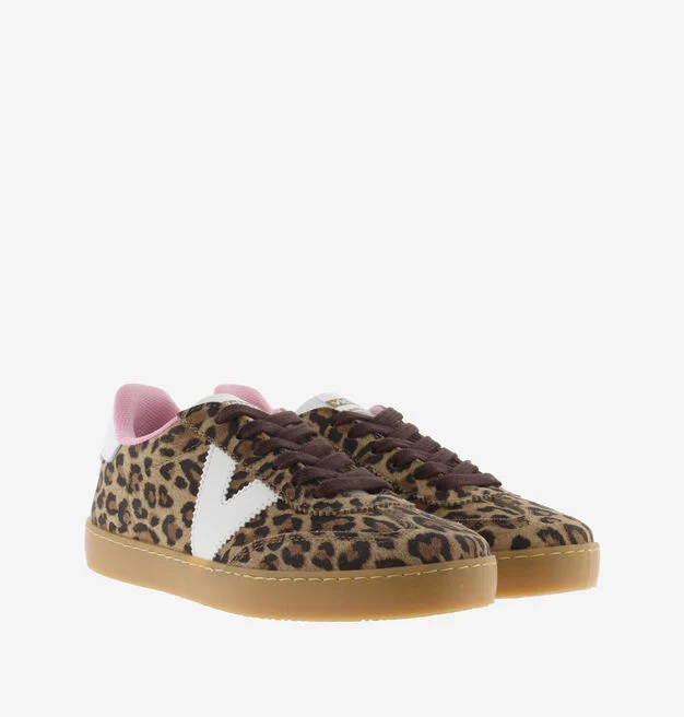 Zapatillas Berlín Serraje Leopardo & Contraste - Imagen 2