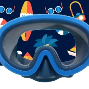 Máscaras de Buceo Junior Azul Oscuro con Turbante Surf