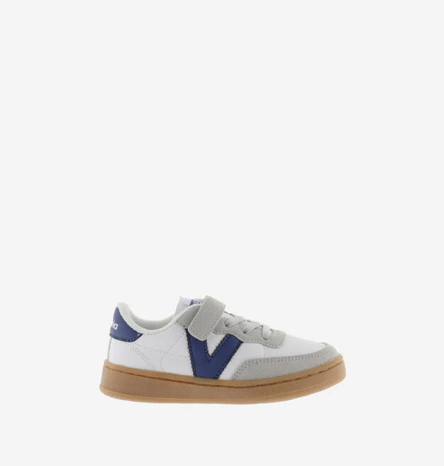 Zapatillas Oslo Tira Efecto Piel & Color Marino - Imagen 6