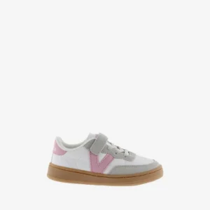 Zapatillas Oslo Tira Efecto Piel & Color Rosa