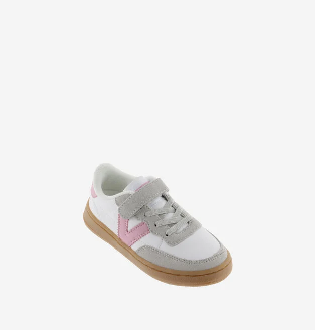 Zapatillas Oslo Tira Efecto Piel & Color Rosa - Imagen 6