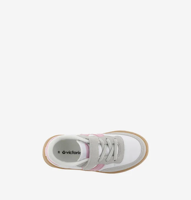 Zapatillas Oslo Tira Efecto Piel & Color Rosa - Imagen 4