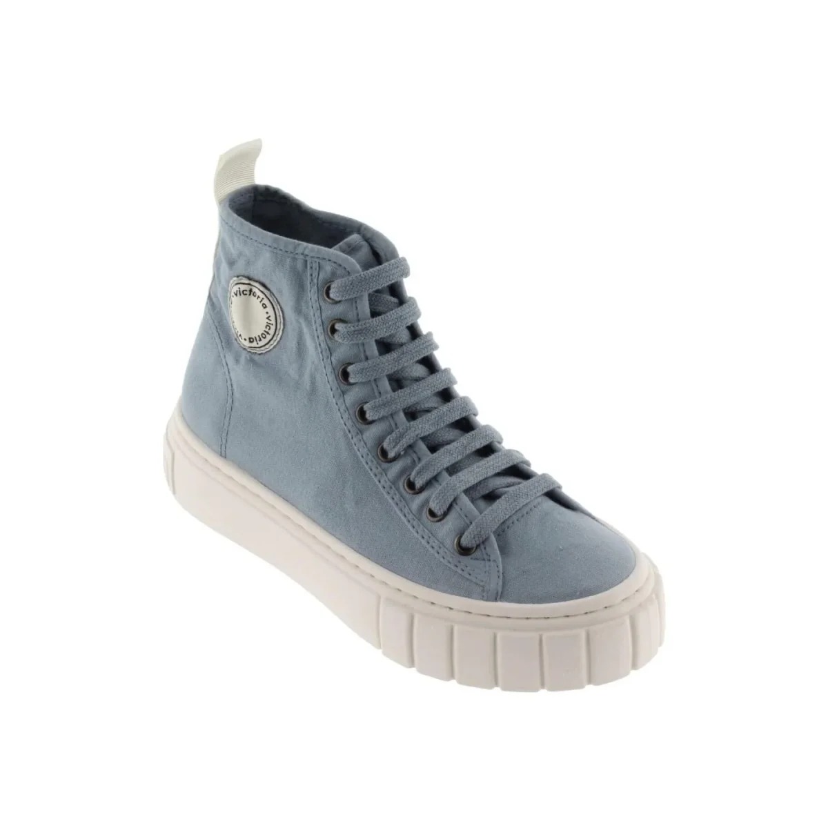 Zapatillas Abril Botín Lona Azul - Imagen 5