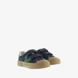 Zapatillas Tribu Horma Ancha Serraje Marino