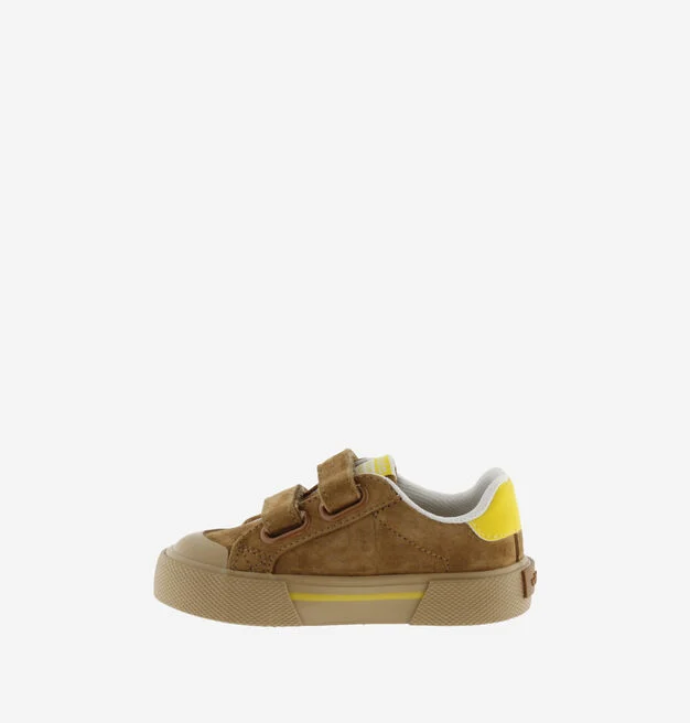 Zapatillas Tribu Horma Ancha Serraje & Contraste Cuero - Imagen 4