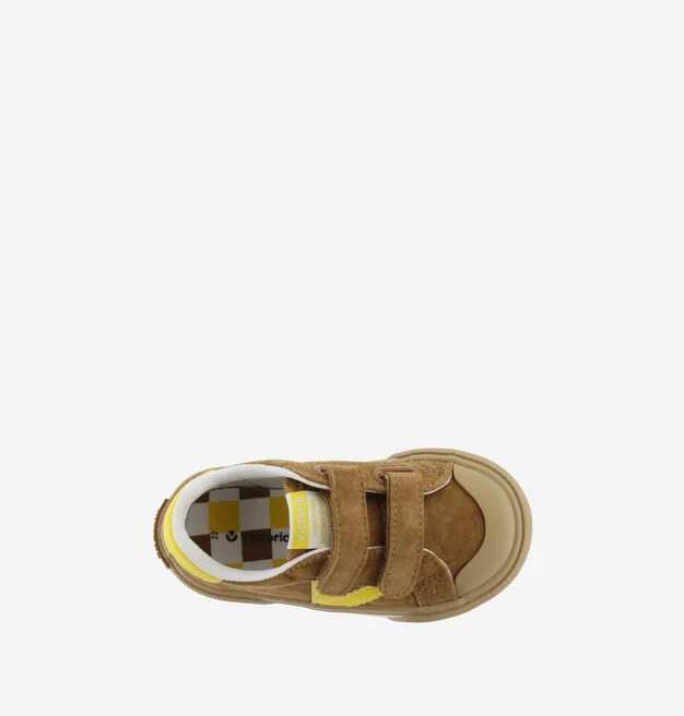 Zapatillas Tribu Horma Ancha Serraje & Contraste Cuero - Imagen 3