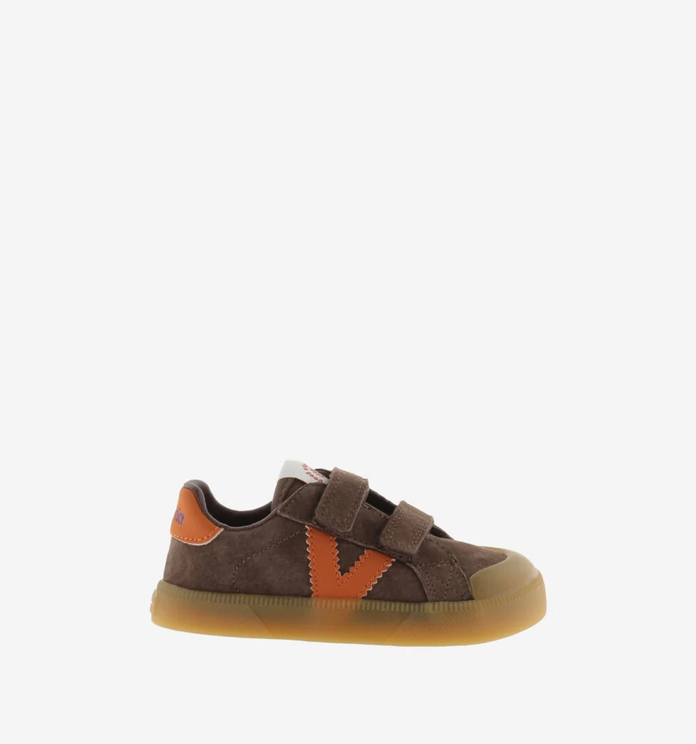Zapatillas Barefoot Tiras Serraje Marrón