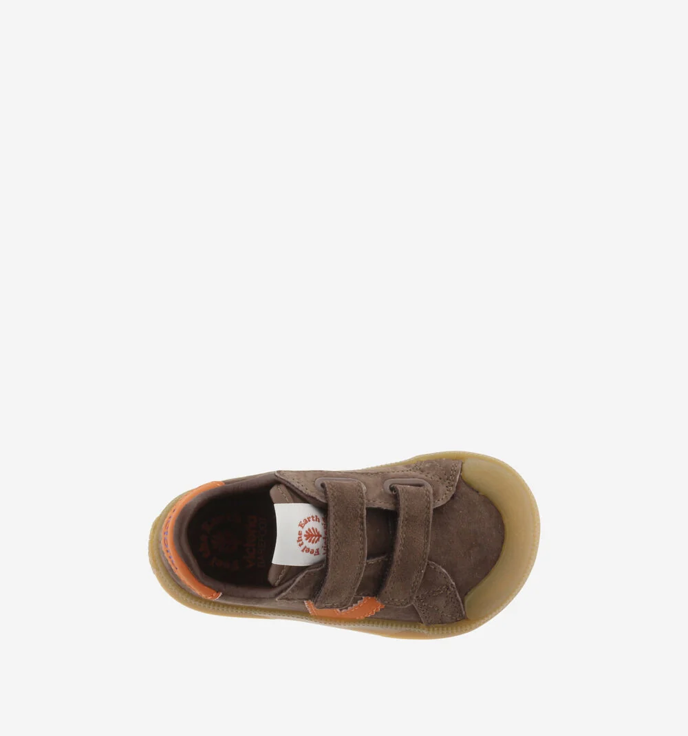 Zapatillas Barefoot Tiras Serraje Marrón - Imagen 5