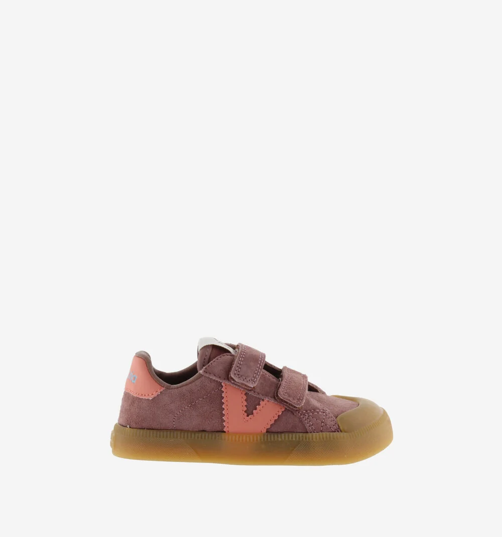 Zapatillas Barefoot Tiras Serraje Malva - Imagen 2