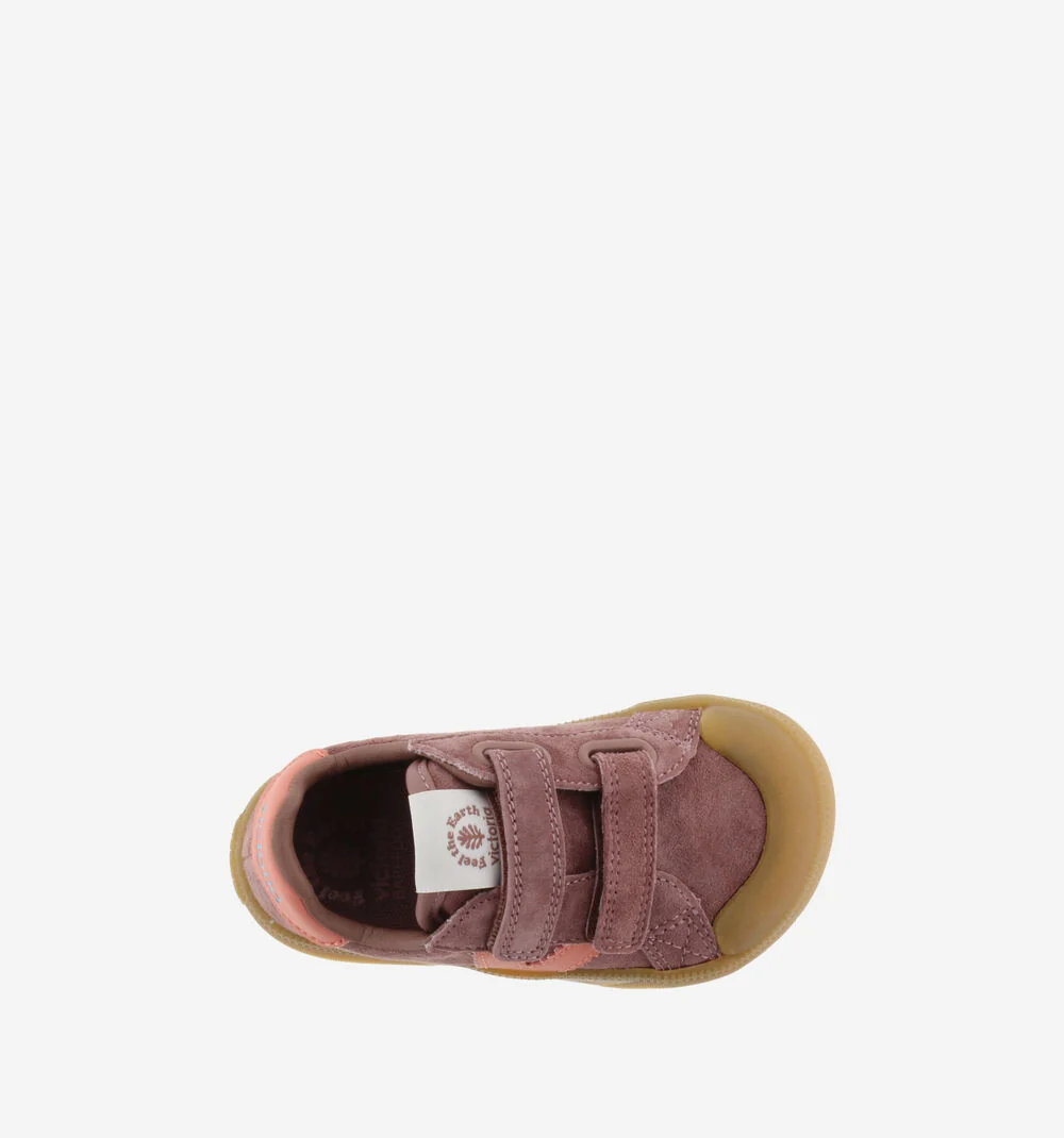 Zapatillas Barefoot Tiras Serraje Malva - Imagen 3