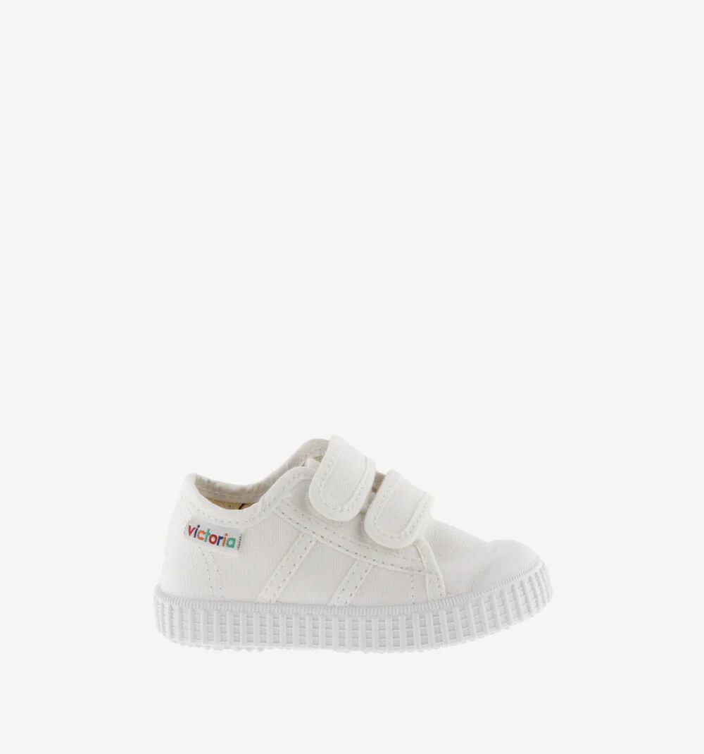 Zapatillas tiras lona Blancas - Imagen 5