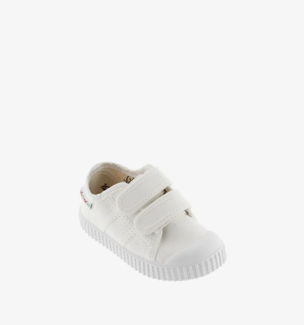 Zapatillas tiras lona Blancas - Imagen 4