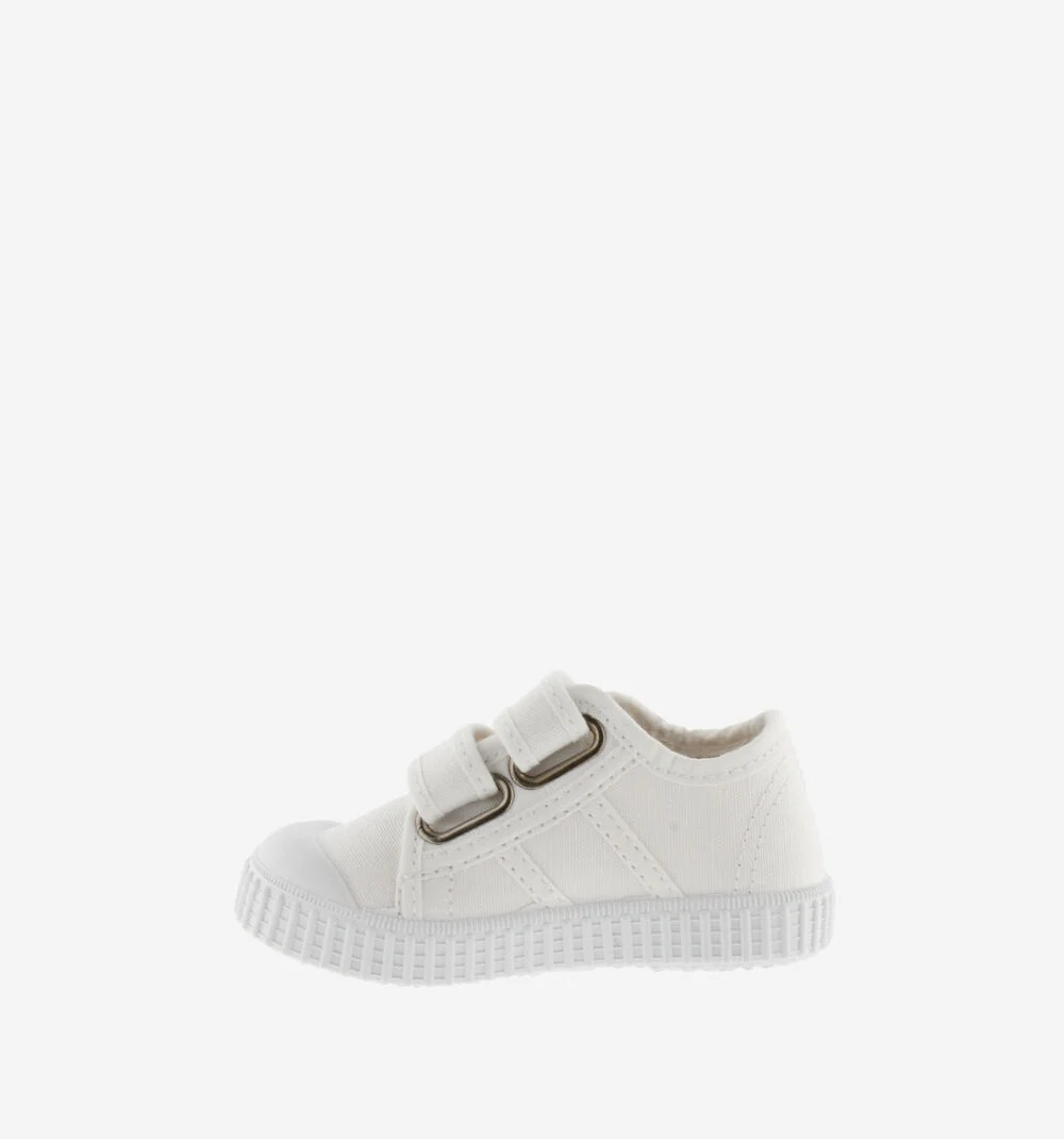 Zapatillas tiras lona Blancas - Imagen 3