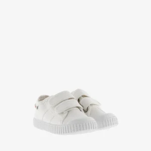 Zapatillas tiras lona Blancas