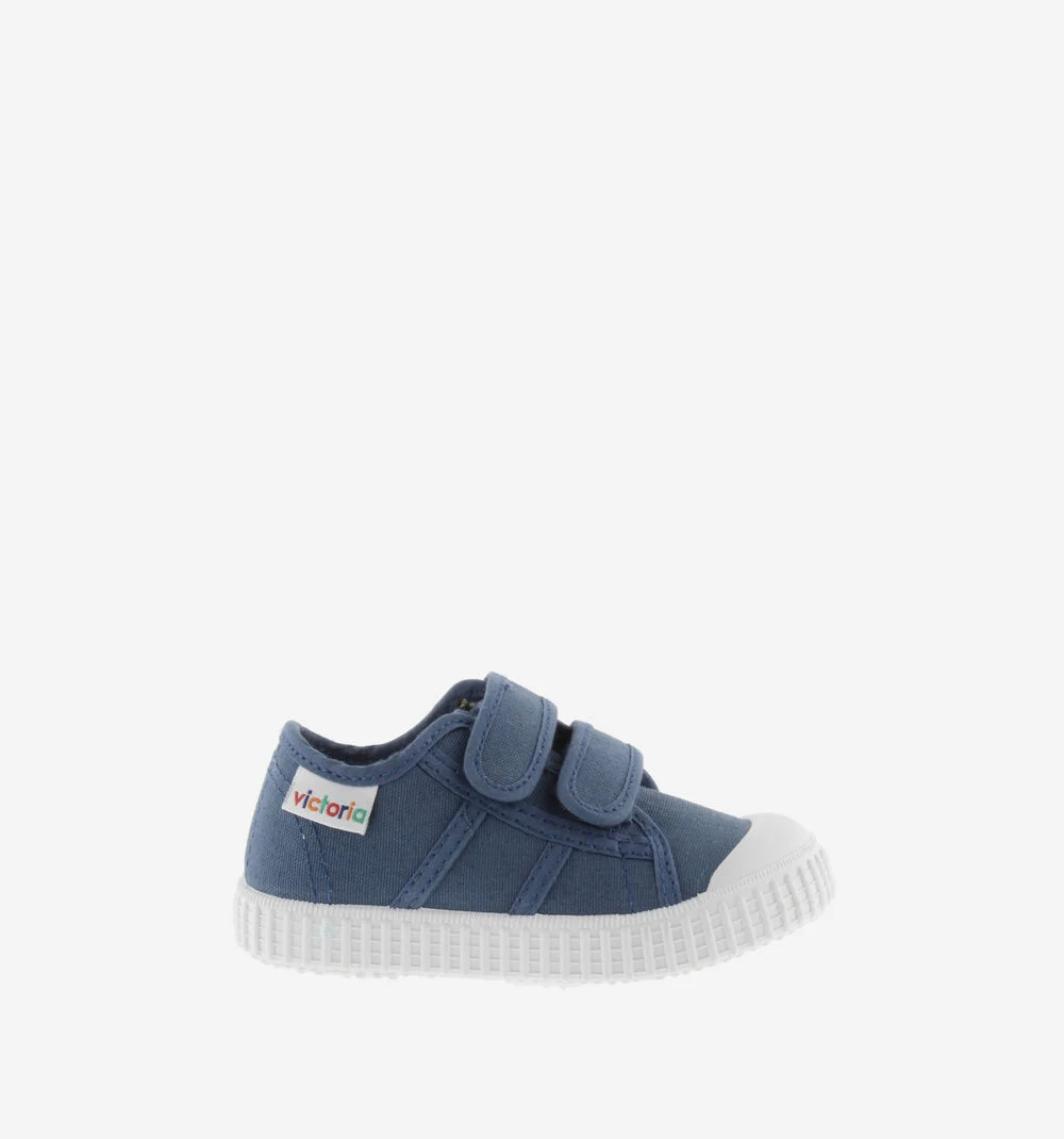 Zapatillas tiras lona Jeans - Imagen 5