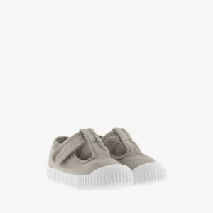 Sandalia lona Beige