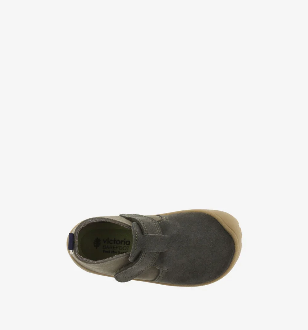 Barefoot Botín Serraje Kaki - Imagen 5