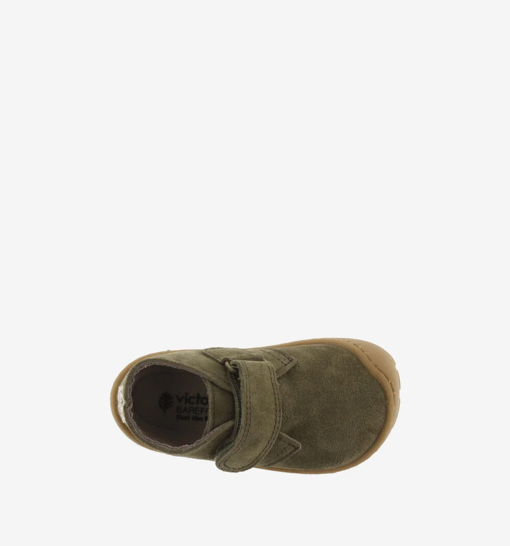 Barefoot Botín Serraje Kaki - Imagen 5