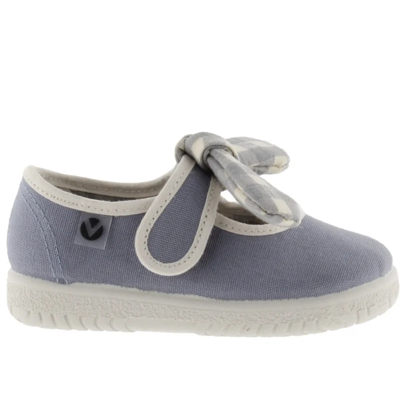 Zapatillas Ojalá Pañuelo Vichy Azul - Imagen 4
