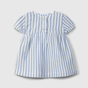Vestido de Gasa a Rayas