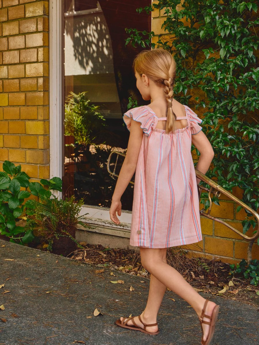 Vestido en Tejido a Rayas - Imagen 5