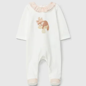 Pelele Cuello Vichy Estampado Zorrito