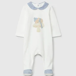 Pelele Cuello Vichy Estampado Ratoncito