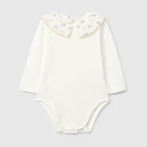 Body Cuello Volante Flores